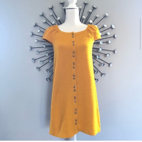 Madewell Texture & Thread Cap Sleeve Mini Dress - Picture 2 of 8